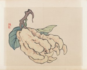 Kōno Bairei (1844-1895), Cedro con le dita - 