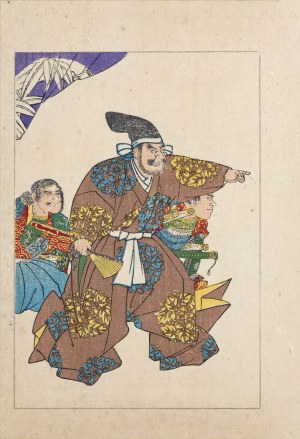 Utagawa Kuniyoshi (1798 - 1861), Takigawa Kazumasu, z serii „Z życia bohaterów Taiheiki - Powieści o wielkim pokoju