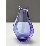 Vase M. Klinger glassworks Zelezny Brod - 1960s