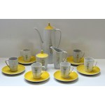 Ćmielów - Goplana coffee service designed by W. Potacki 1960s
