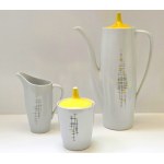 Ćmielów - Goplana coffee service designed by W. Potacki 1960s