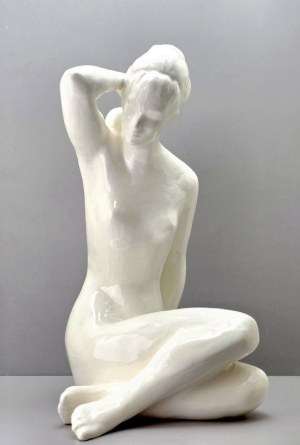 Kokrda - Large ceramic figure - Czechoslovakia 1968