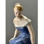 Kopciuszek - porcelanowa figurka Royal Dux - Czechosłowacja lata 60-te