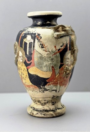 Ceramiczna waza - Japonia okres Edo - Aioki Epo [1683-1867]