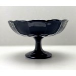 Hyalite platter for delicacies - 1960s
