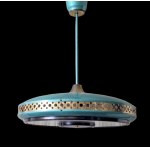 Space Age style UFO ceiling lamp - Bratislava 1950s