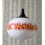 Space Age style Napako lamp 1970s Czechoslovakia New Look