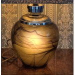Unikátna skriňová lampa Ikora WMF dizajn Karl Wiedmann Nemecko 30. roky 20. storočia