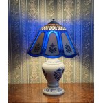 Uncommon porcelain lamp from Dubi porcelain factory - Czechoslovakia 1st half of 20th century