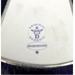 Niespotykana porcelanowa lampka z fabryki porcelany Dubi - Czechosłowacja I połowa XX wieku