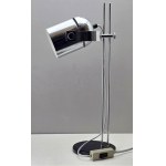 Designer reflector desk lamp, designed by Stanislav Indra, 1970s Chrome