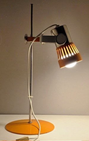 Lampka biurkowa proj. Pavel Grus lata 70-te