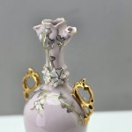 Pink porcelain vase HC Chodov Czech Republic 1990s