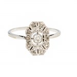 Ring, France, 1920s-30s, art déco