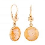 Earrings, 2nd half of the 20th century.