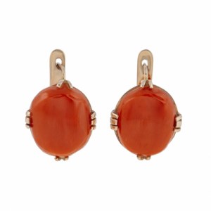 Boucles d'oreilles, milieu du 20e siècle