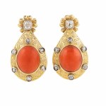 Earrings, 19th/20th century.