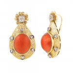 Earrings, 19th/20th century.