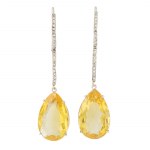 Earrings, 2nd half of the 20th century.