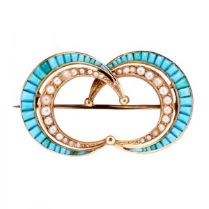 Brooch, 19th century.