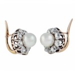 Earrings, k. 19th c.