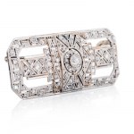 Brooch, 1920s-30s art déco