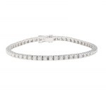Bracelet so called "tennis bracelet", early 21st century.