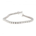 Bracelet so called "tennis bracelet", early 21st century.