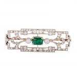 Brooch, 1920s-30s art déco