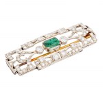 Brooch, 1920s-30s art déco
