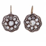 Earrings, k. 19th c.