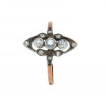 Ring, Hungary, 1930s-40s, art déco