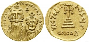 Byzantium, solidus, (654-659), Constantinople