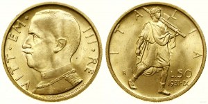 Italia, 50 lire, 1931 R, Roma