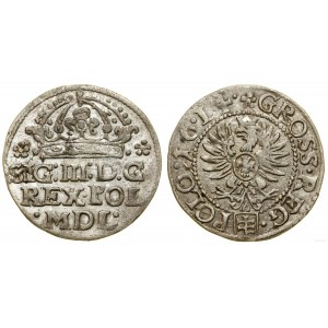 Polska, grosz, 1614, Kraków