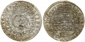 Polonia, złotowka (tymf), 1665 AT, Bydgoszcz
