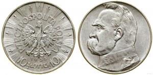 Poland, 10 zloty, 1938, Warsaw