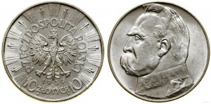 Pologne, 10 zlotys, 1939, Varsovie