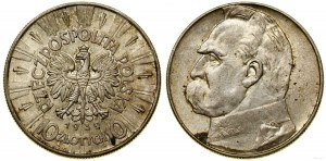 Pologne, 10 zlotys, 1939, Varsovie