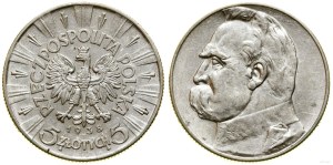 Poland, 5 zloty, 1938, Warsaw