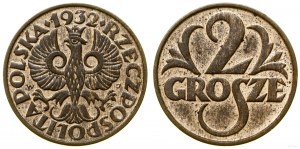 Pologne, 2 grosze, 1932, Varsovie