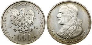 Polska, 1.000 złotych, 1982, Warszawa