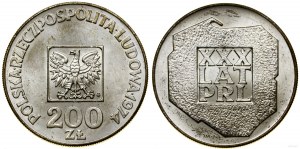 Pologne, 200 zloty, 1974, Varsovie