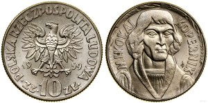Poland, 10 zloty, 1959, Warsaw