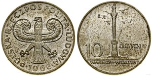 Poland, 10 zloty, 1966, Warsaw