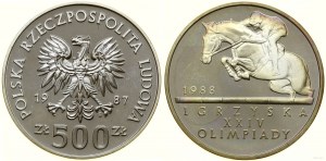 Polsko, 500 zlotých, 1987, Varšava
