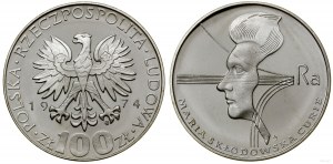 Pologne, 100 zloty, 1974, Varsovie