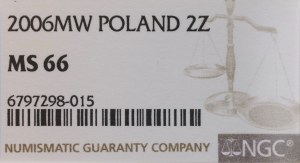 Poland, 2 zloty, 2006, Warsaw
