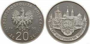 Pologne, 20 zloty, 1995, Varsovie