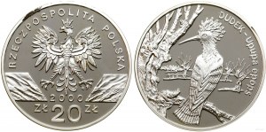 Pologne, 20 zloty, 2000, Varsovie